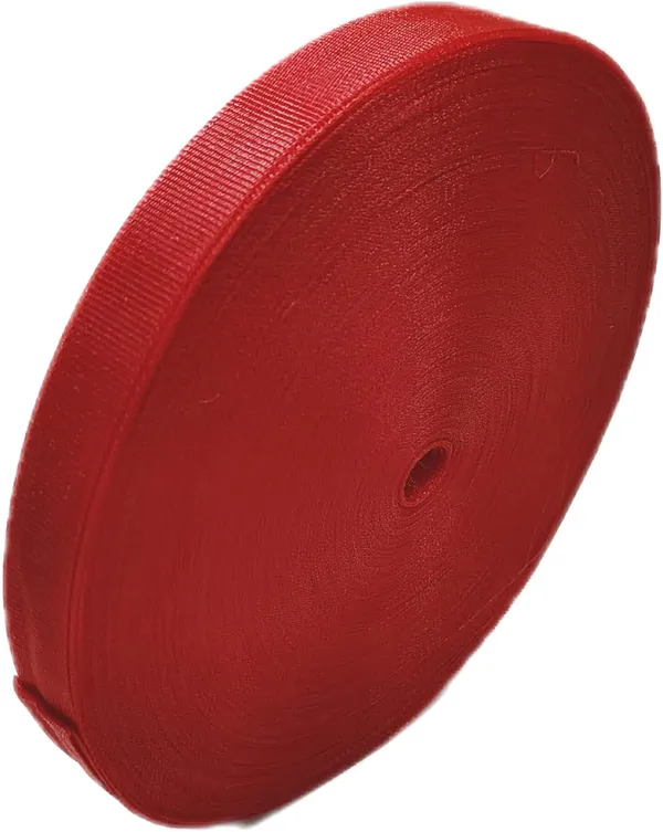 Red_Nylon_Plastic_Niwar_Fabric_Roll_(80_Meter)