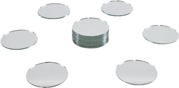 Clear_Small_Glass_Round_And_Square_Mirror_Pieces_For_Craft_Work_(Pack_Of_15)_(1_Inch)