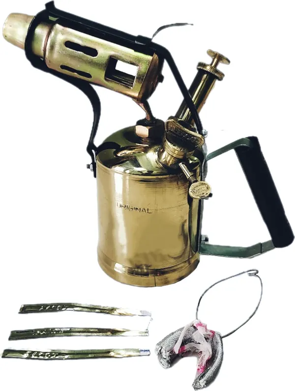 Golden_Brass_Kerosene_Blow_Lamp_Pump_Oil_Burner_(500_Ml)