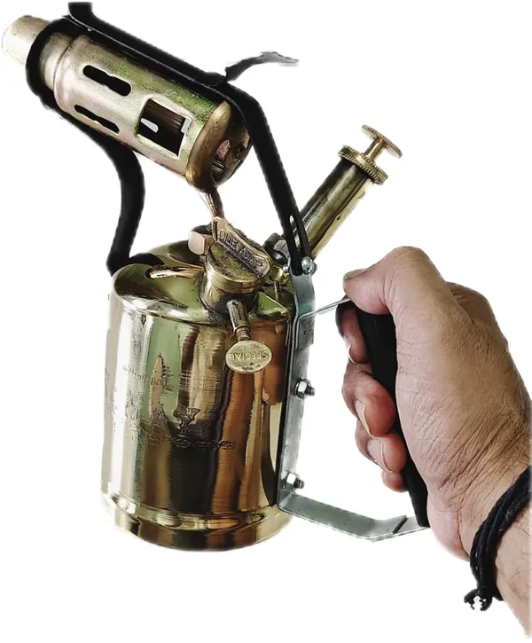 Golden_Brass_Kerosene_Blow_Lamp_Pump_Oil_Burner_(500_Ml)