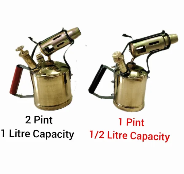 Golden_Brass_Kerosene_Blow_Lamp_Pump_Oil_Burner_(500_Ml)