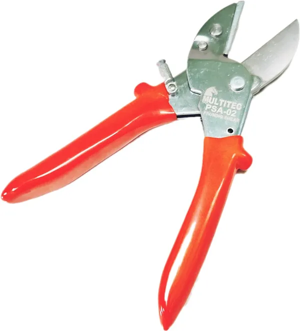 Silver_Heavy_Duty_Pruner_For_Gardening_With_Stainless_Steel_Blade_(Pack_Of_1_|_210_Mm)