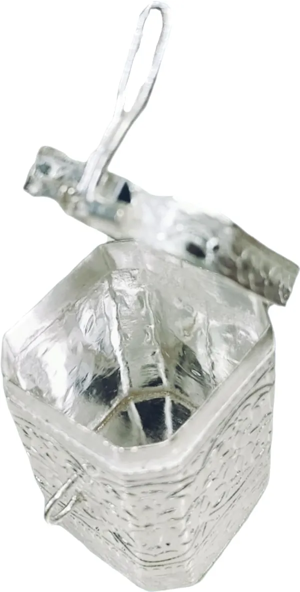 White_Silver_Plated_Metal_Empty_Tobacco_Dibbi_For_Men