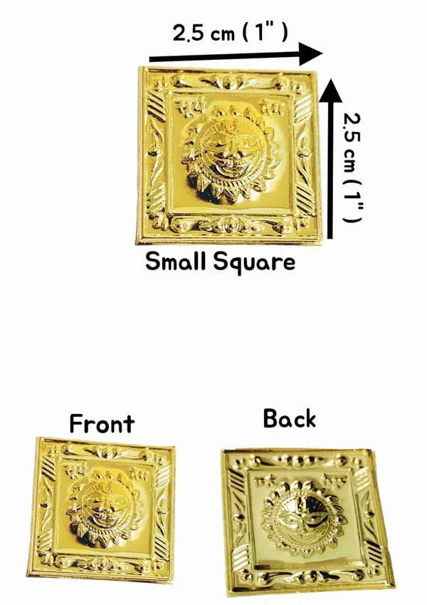 Golden_Surya_Statue_For_Vastu_Pooja_(2.5_Cm)