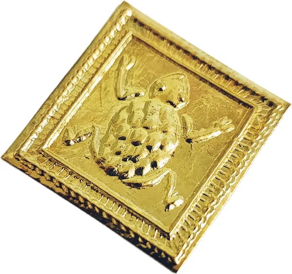 Golden_Kachua_Statue_Set_For_Vastu_Pooja_(2.5_Cm)