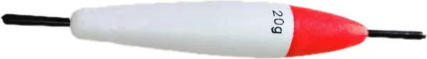 Red_White_Cylindrical_Fishing_Float_Set_Bobbers_With_Sticks_Tackle_Lure_(20_Grams)_(Pack_Of_10)_(11_Cm_Long)