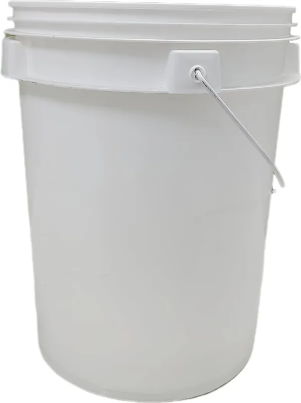 White_Empty_Plastic_Paint_Bucket_With_Seal_Lid_(Round)_(20_Litres)