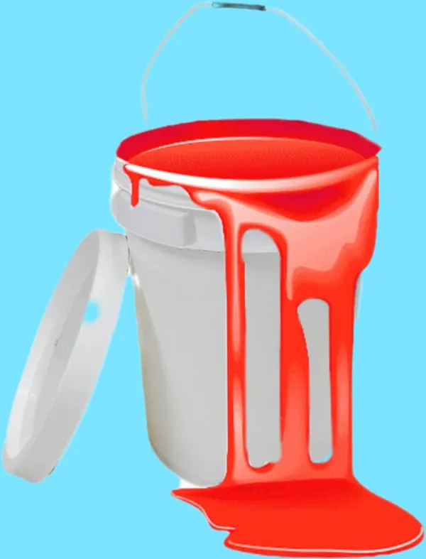 White_Empty_Plastic_Paint_Bucket_With_Seal_Lid_(Round)_(20_Litres)