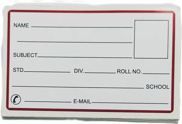 White,_Red_School_Name_Label_Stickers_For_Kid_(Pack_Of_24)_(10.5_X_6.5_Cm)