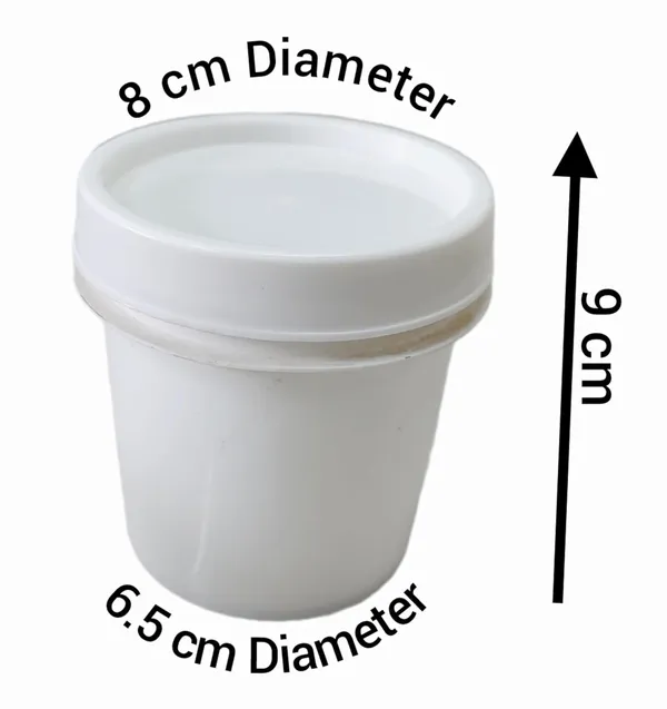 White_Empty_Plastic_Paint_Bucket_With_Seal_Lid_(Round)_(Pack_Of_2)