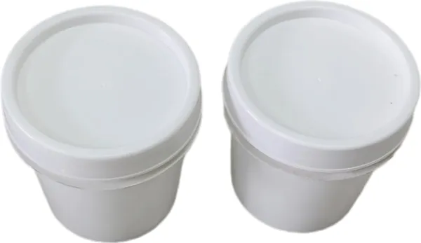 White_Empty_Plastic_Paint_Bucket_With_Seal_Lid_(Round)_(Pack_Of_2)