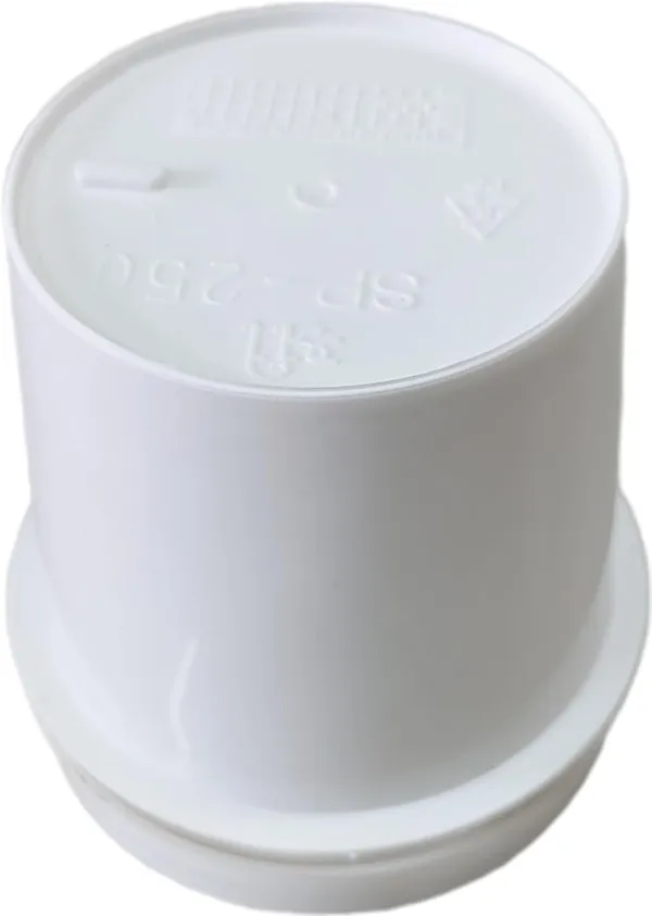 White_Empty_Plastic_Paint_Bucket_With_Seal_Lid_(Round)_(Pack_Of_2)