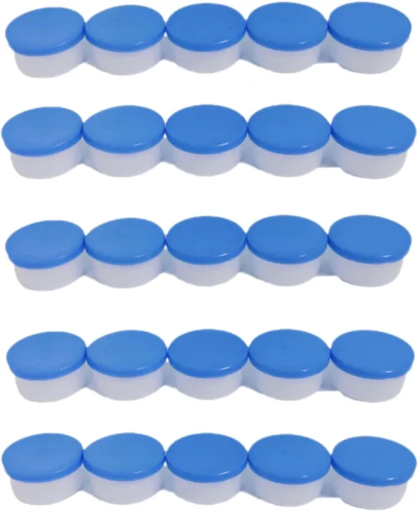 Blue_Small_Plastic_Multipurpose_Round_Container_With_Press_Fit_Lid_(10_Ml)_(Pack_Of_25)