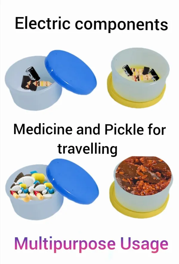 Blue_Small_Plastic_Multipurpose_Round_Container_With_Press_Fit_Lid_(10_Ml)_(Pack_Of_25)