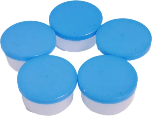 Blue_Small_Plastic_Multipurpose_Round_Container_With_Press_Fit_Lid_(10_Ml)_(Pack_Of_25)