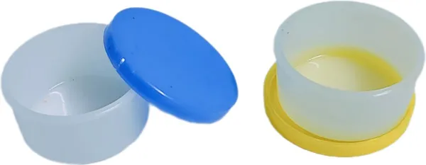 Yellow_Small_Plastic_Multipurpose_Round_Container_With_Press_Fit_Lid_(10_Ml)_(Pack_Of_25)