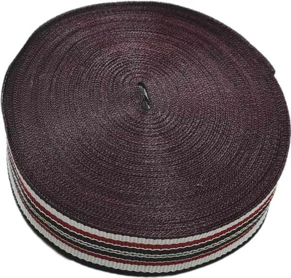 Brown_Nylon_Plastic_Niwar_Fabric_Roll_(2_Inch_Width)