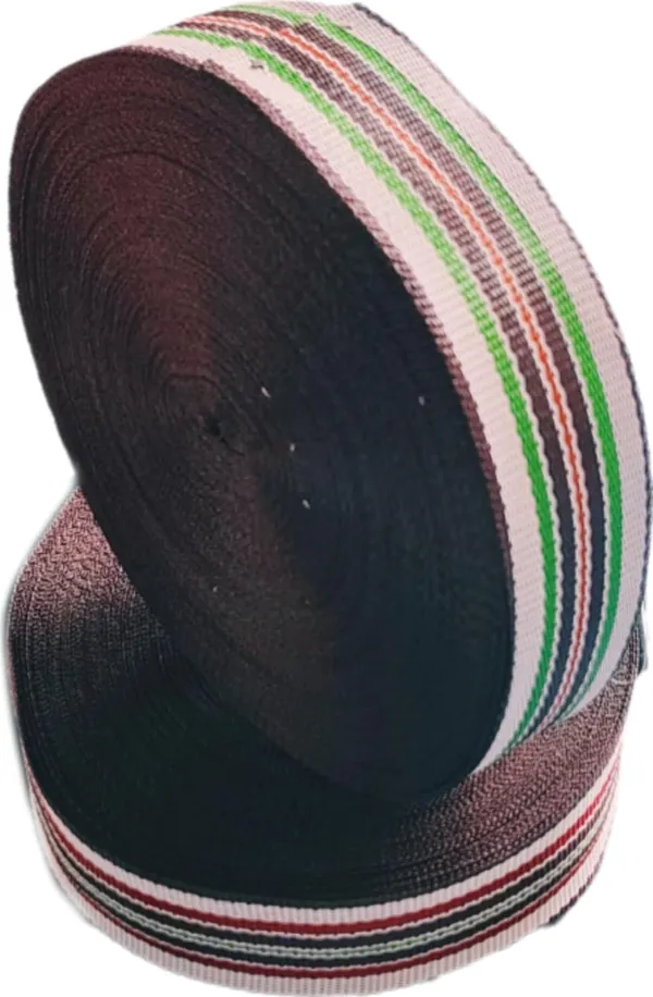 Brown_Nylon_Plastic_Niwar_Fabric_Roll_(2_Inch_Width)