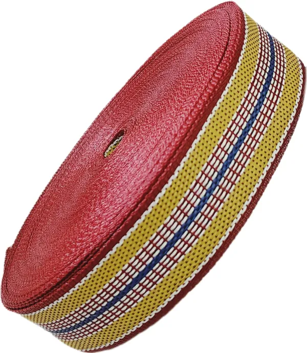 Maroon_Nylon_Plastic_Niwar_Fabric_Roll_(2_Inch_Width)