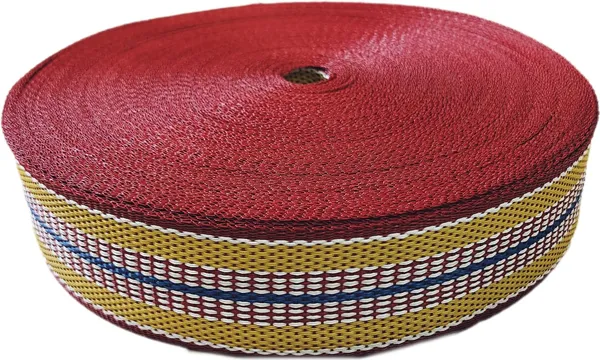Maroon_Nylon_Plastic_Niwar_Fabric_Roll_(2_Inch_Width)