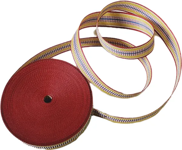 Maroon_Nylon_Plastic_Niwar_Fabric_Roll_(2_Inch_Width)