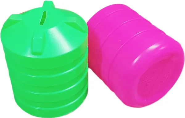 Pink_&_Blue_Water_Tank_Shaped_Money_Saving_Coin_Storage_Box_(12_Cm_X_10_Cm)_(Pack_Of_2)