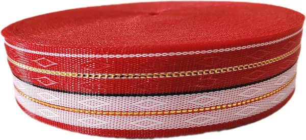 Red_Heavyduty_Nylon_Plastic_Niwar_Fabric_Roll_(2_Inch)