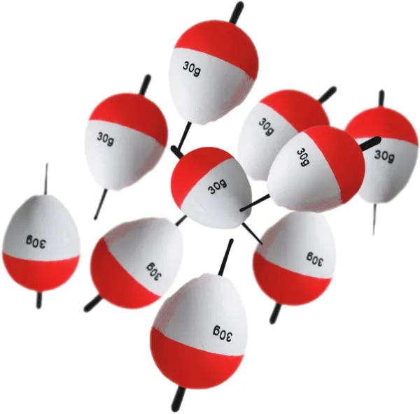 Red_&_White_Fishing_Floater_Set_Bobbers_With_Sticks_(Pack_Of_10)
