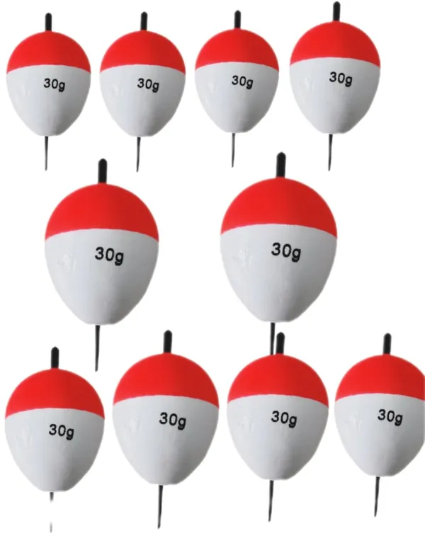 Red_&_White_Fishing_Floater_Set_Bobbers_With_Sticks_(Pack_Of_10)