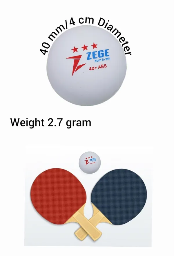 White_Abs_Polymer_Professional_Table_Tennis_Ball_(40_Mm_Dia)