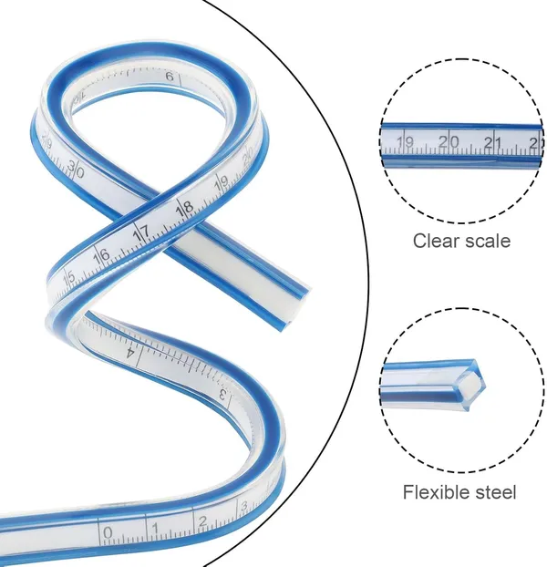 White_&_Blue_Flexible_Curve_Ruler_Scale_For_Kids_(12_Inch)