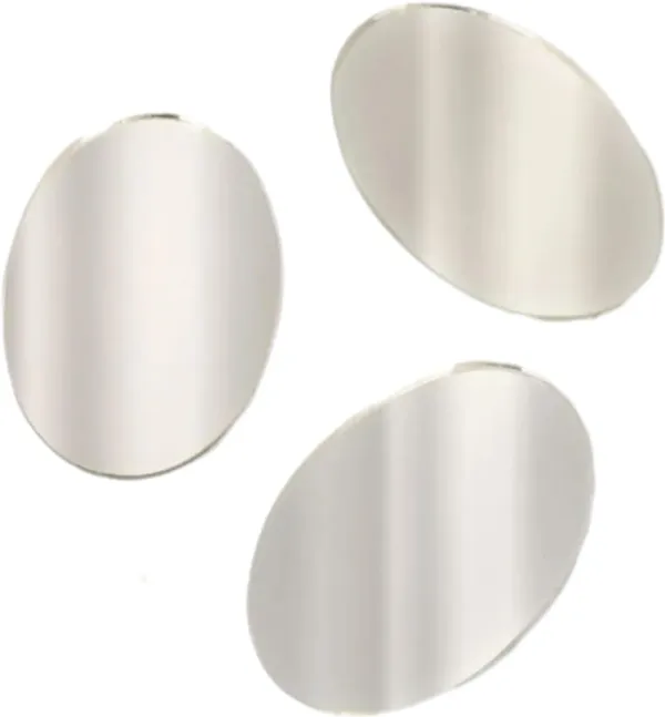 ‎Clear_Small_Glass_Round_And_Square_Mirror_Pieces_For_Craft_Work_(Pack_Of_15)_(3_Inch)