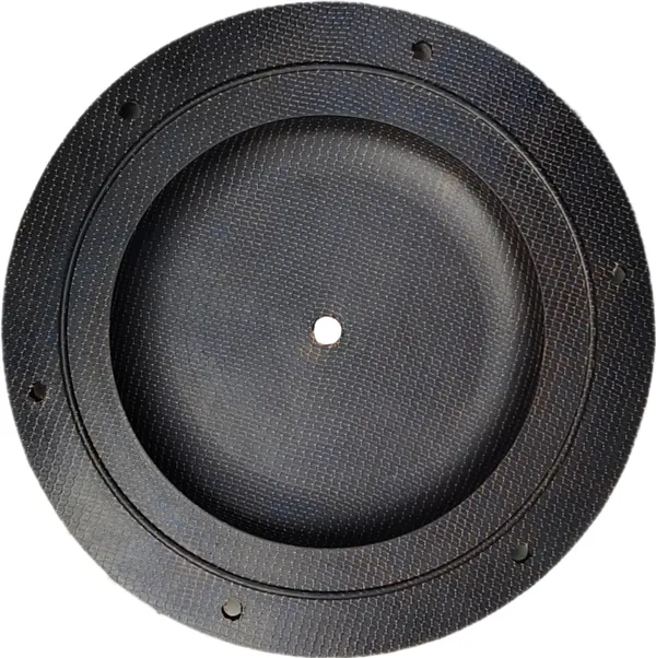 ‎Black_40_Psi_Flexible_Cement_Grout_Pump_Rubber_Diaphragm_Seal_(3_No.)_(6.5Inch_Dia)