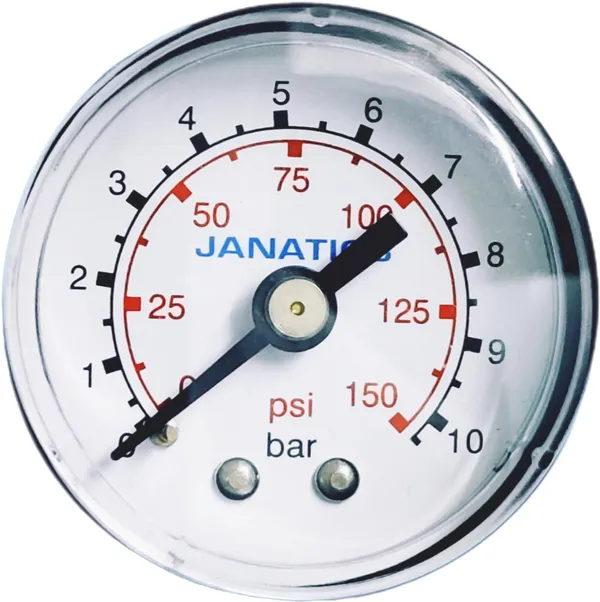 Black_Pressure_Gauge_Meter_(Model_No_-_A2G02)_(1/8_Psi)_(0_-_10_Bar)