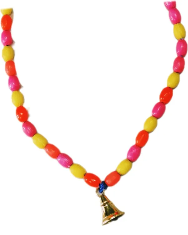 ‎Multicolor_40_Beads_Cow_Ghanti_Mala_Of_Moti_(50_X_4_X_2_Cm)