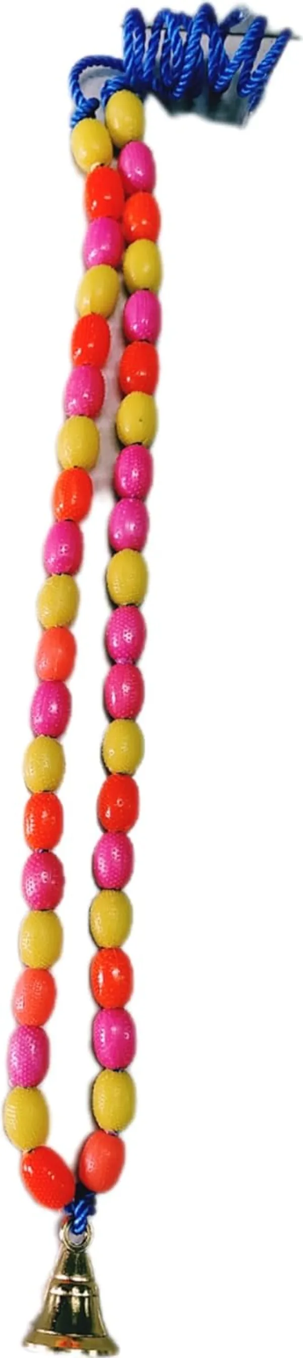 ‎Multicolor_40_Beads_Cow_Ghanti_Mala_Of_Moti_(50_X_4_X_2_Cm)