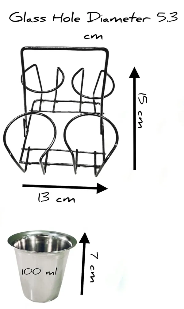 Black_Cup_Glass_Stand_Holder_Set_For_Decoration_And_Delivery_(Stand_With_4_Steel_Glasses)