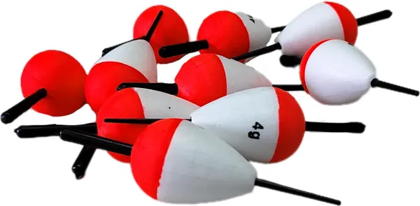Red_&_White_Fishing_Floater_Set_Bobbers_With_Sticks_(Pack_Of_10)