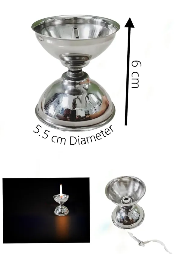 Silver_Stainless_Steel_Akhand_Jyoti_Diya_For_Puja_With_Adjustable_Bati_For_Ghee_(6_Cm)