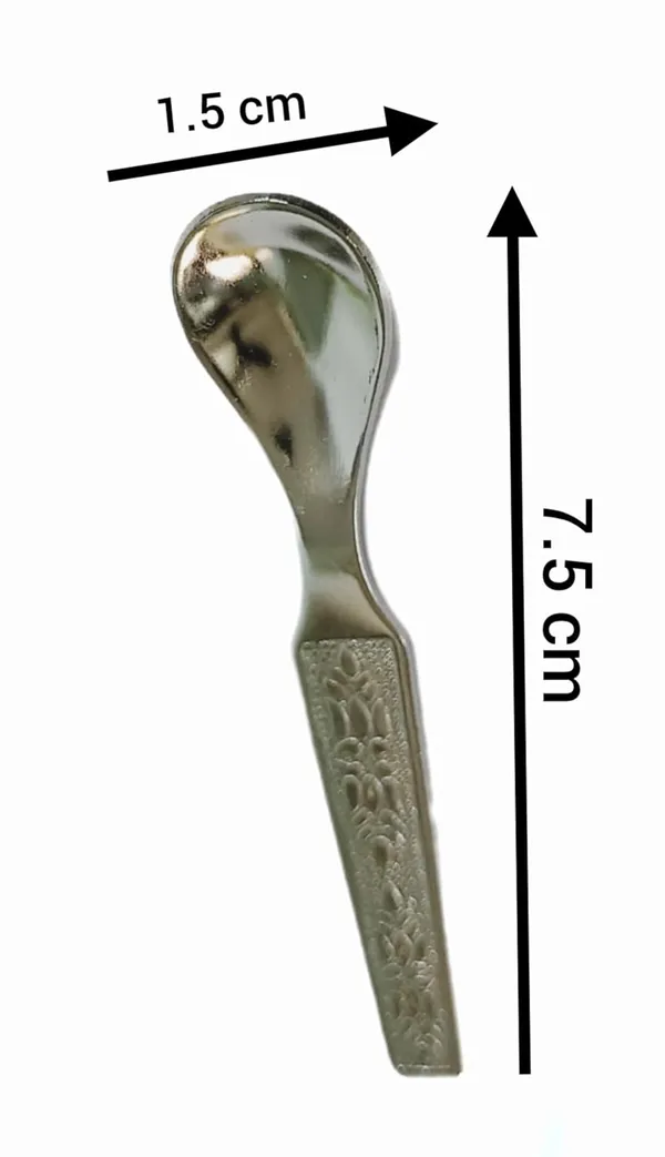 Silver_Small_Pinch_Measuring_Spoon_Set_For_Masala_Container_(Pack_Of_4)_(7.5_X_1.5_Cm)