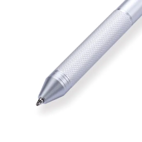 Silver_Stainless_Steel_4_In_1_Retractable_Ball_Pen_For_Boys_Girls_(0.5_Mm)