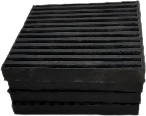 Black_Scratch_Proofing_Rubber_Support_For_Furniture_Legs_(Square)_(4_X_4_X_1/2_Inch)_(Pack_Of_4)