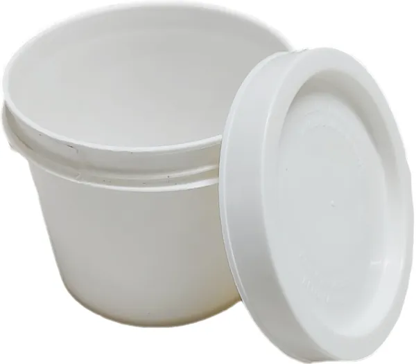 White_Empty_Plastic_Paint_Bucket_With_Seal_Lid_(Round)_(Pack_Of_2)