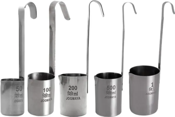 White_Aluminium_Milk_Measuring_Cup_With_Handle_(50_Ml)