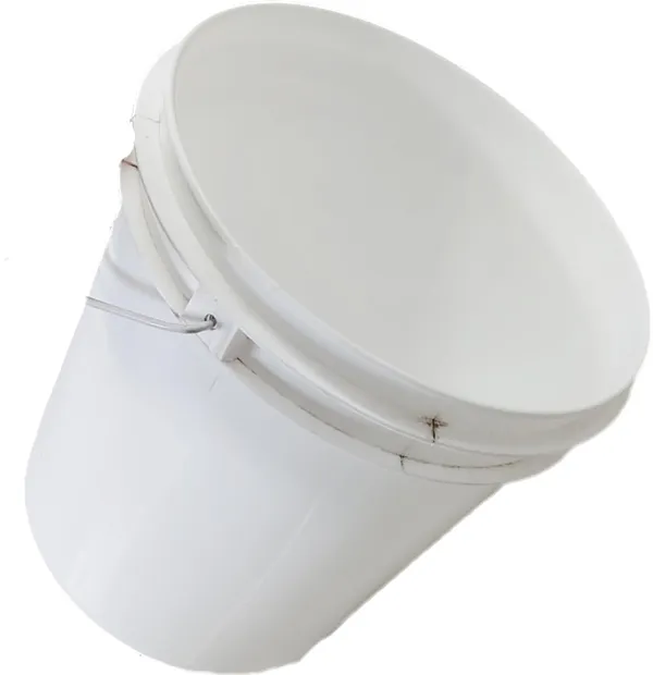 White_Empty_Plastic_Paint_Bucket_With_Seal_Lid_(Round)_(5_Litres)