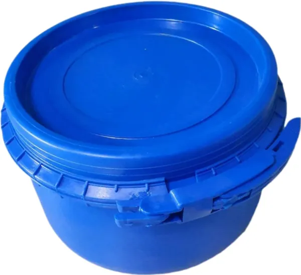 Blue_Hdpe_Plastic_Water_Chemical_Storage_Drum_(Circular)_(5_Litres)