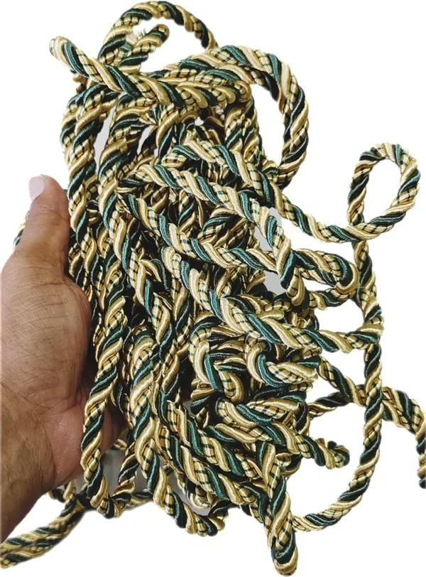 Green_&_Golden_Twisted_Zari_Embroidery_Thread_Dori_For_Zardosi_Lace_Decoration_&_Diy_Art_Craft_Projects_(10Mm)_(5_Meters)