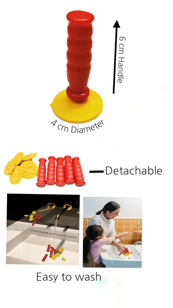 Yellow_&_Brown_Round_Design_Manual_Mava_Mould_(4_Cm_Dia)_(Pack_Of_5)