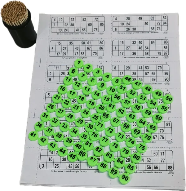 ‎Multicolor_Tambola_Bingo_Booklets_For_Adults_And_Kids_(600_Tickets_With_Number_Token_And_Toothpick)_(25_X_15_X_2_Cm)