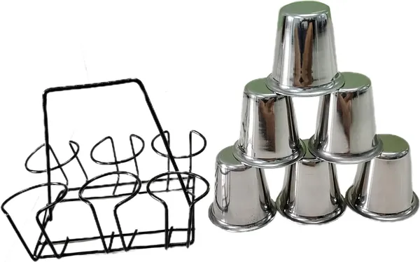 Black_Cup_Glass_Stand_Holder_Set_For_Decoration_And_Delivery_(Stand_With_6_Steel_Glasses)